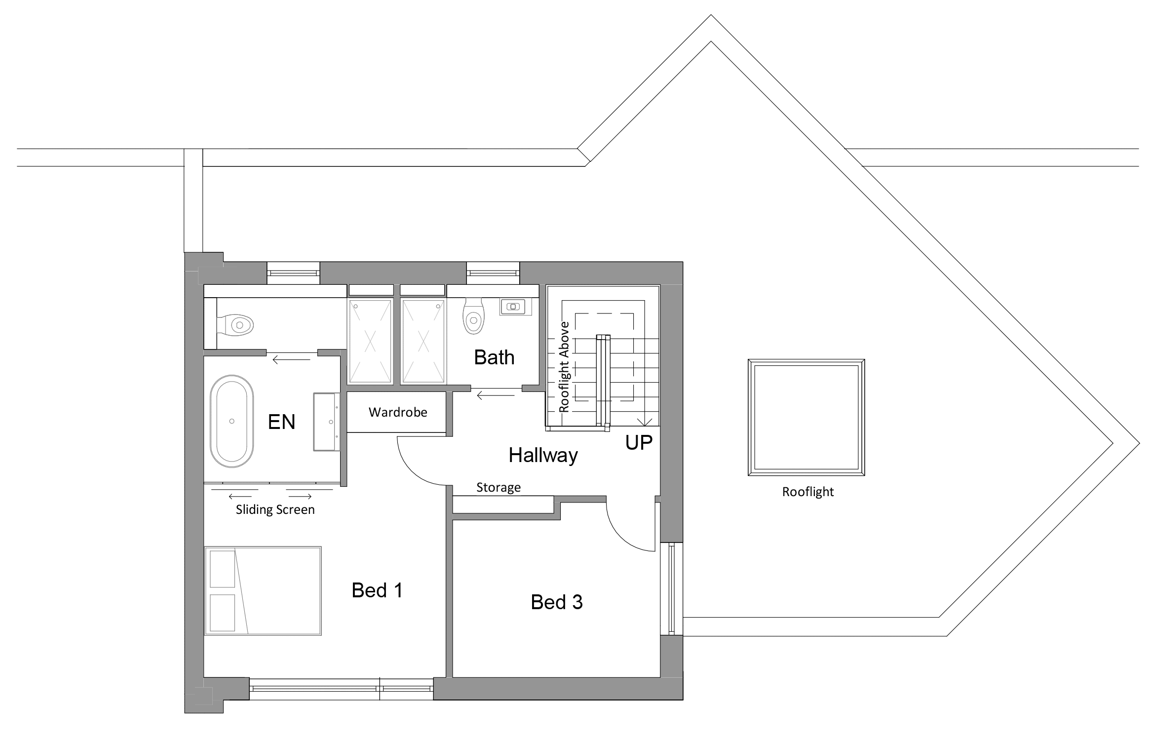 Plots 1-3 Second Floor